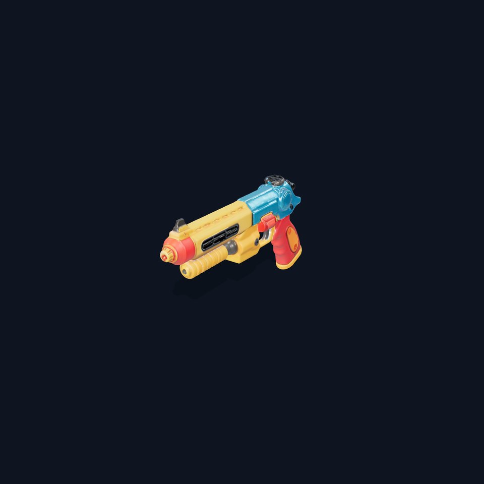 Vibrant Toy Blaster model pack